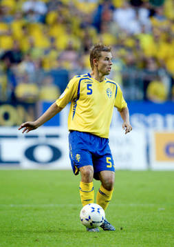 Niclas Alexandersson gör sin 100:e landskamp