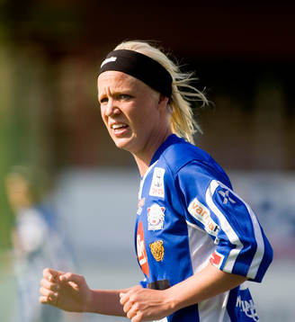 Fotboll, dam, Damallsvenskan,  Caroline Seger, Linköping