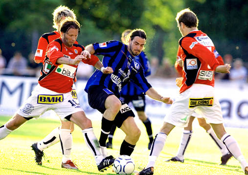 Joakim Persson, Landskrona och Andreas Eriksson, Sirius
