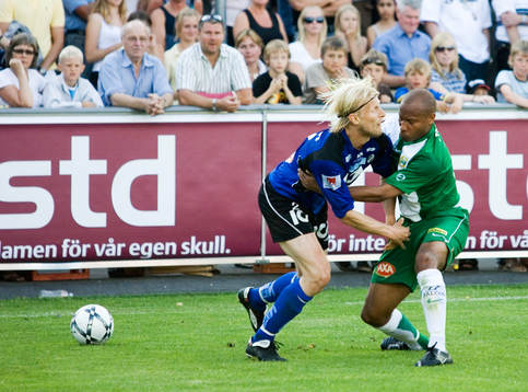 Per Johansson och Christian Traoré