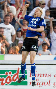 Per Johansson, jubel