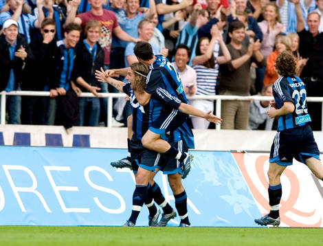 Jan Tauer, Djurgården, jubel