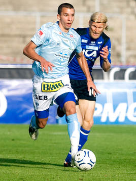 Guillermo Molins, Malmö och Per Johansson, Halmstad