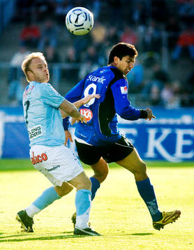 Anders Andersson, Malmö och Emra Tahirovic, Halmstad