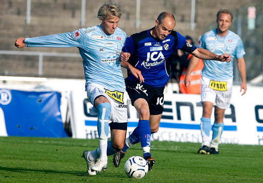Ola Toivonen, Malmö och Magnus Arvidsson, Halmstad