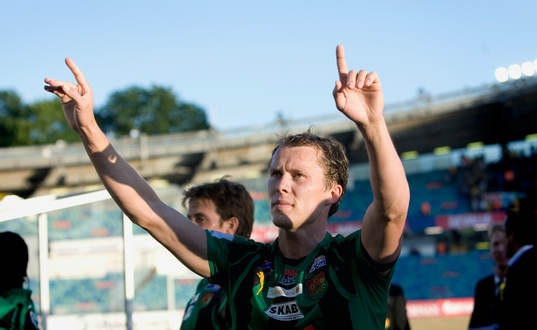 Fredrik Lundgren, GAIS, jubel