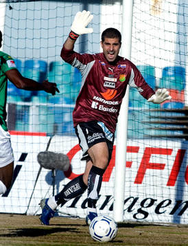 Dime Jankulovski, målvakt, GAIS, skriker
