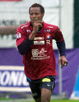 Samuel Barlay, Örgryte, jubel