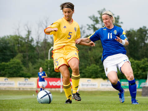 Victoria Svensson, Sverige och Teodora Drâgoescu, Rumänien