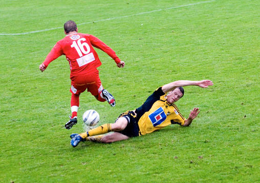Johan Waldemarsson och IFK på fall i blötan
