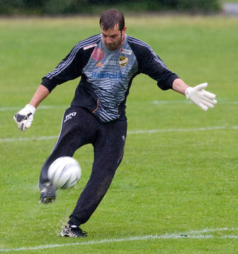 Joel Ringström, målvakt, Hässleholm, utspark