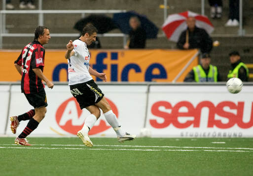 Nedim Halilovic, Örebro gör ett av sina två mål