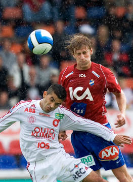 Mano Garcia, Degerfors i nickduell, nick med Mario Vasilj,