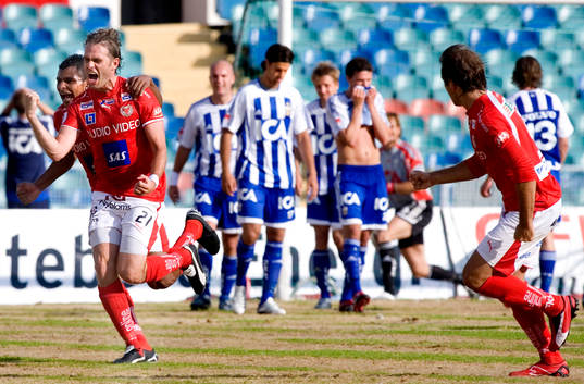 Ari Da Silva Ferreira, Lasse Johansson, Kalmar, jubel