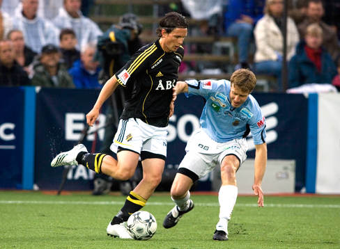 Krisian Haynes, AIK och Daniel Bernhardsson, Gefle