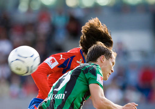 Signifikativt för matchen, både Babis Stefanidis och