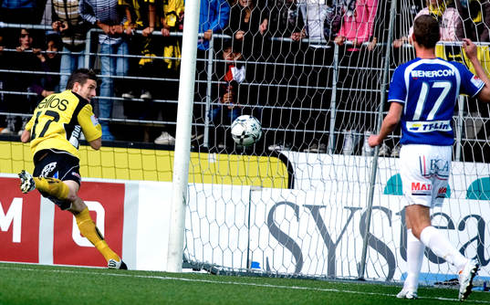 James Keene, Elfsborg, nickar in 1-0, Thommie Persson,