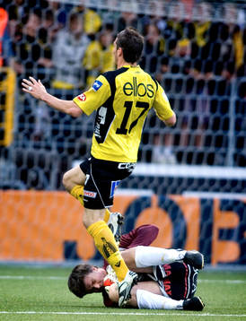 Christian Fegler, Trelleborg, James Keene, Elfsborg