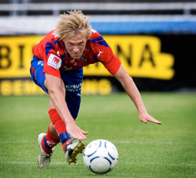 Andreas Landgren, HIF snubblar, trillar, faller