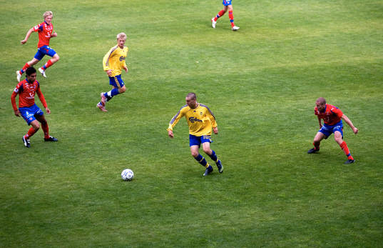 Imad Khalili, Andreas Landgren och Christoffer Andersson,