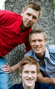 Bröderna ELM, Viktor Elm, Rasmus Elm och David Elm