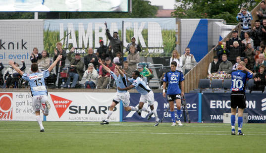 Daniel Bernhardsson, Gefle gör 2-0