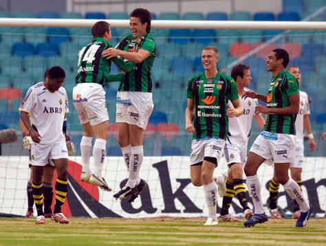 Andreas Tobiasson, Gais, jubel