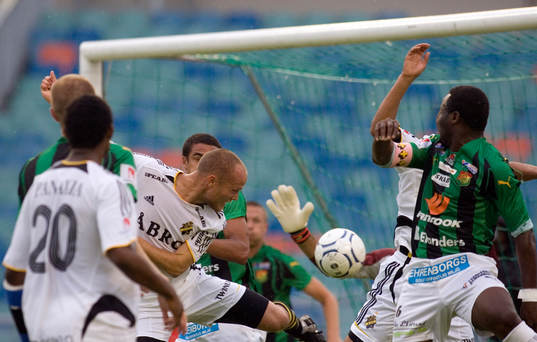 Fotboll, Allsvenskan, Gais - AIK