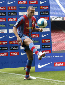 Thierry Henry, Barcelona
