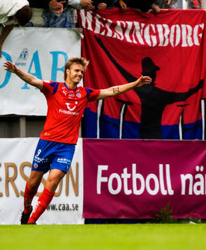 Andreas Dahl, Helsingborg, jubel