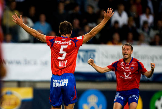 Andreas Jakobsson, Helsingborg,  jubel