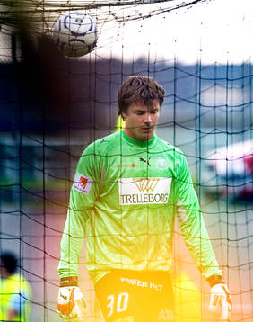 Christian Fegler, Trelleborg, målvakt, depp