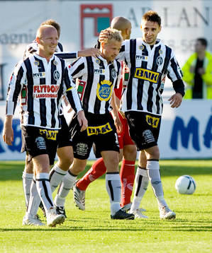 Jörgen Pettersson, Matthias Eklund, jubel