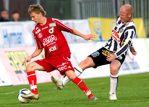 Johan Bertilsson och Jörgen Pettersson, lagkapten