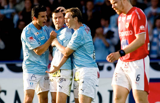Yksel Osmanovski, MFF gratuleras