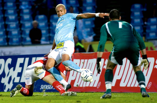 Junior, MFF håller på att bli fri i staffområdet