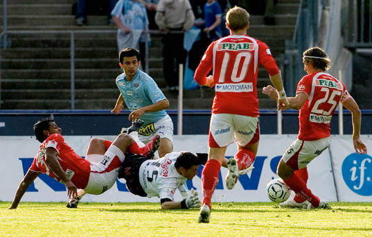 Kalmar har en farlighet men Jonas Sandqvist, målvakt, MFF