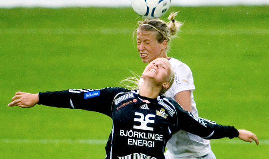 Mikaela Björklund, Bälinge och Emma Stålhammar, LDB
