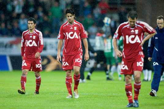 Gustav Svensson, George Mourad och Stefan Selakovic,