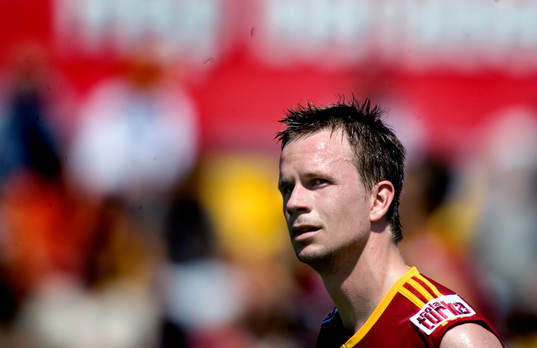 Tobias Linderoth första träningen i Galatasaray, Turkiet