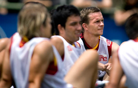 Tobias Linderoth första träningen i Galatasaray