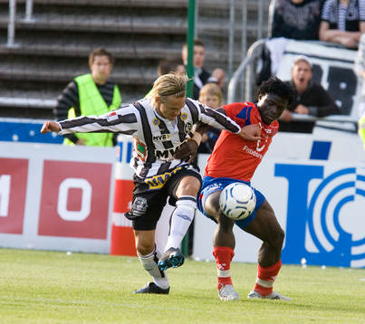 Robin Wikman och Olivier Karekezi