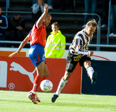 Henrik Larsson, Helsingborg och Robin Wikman, Landskrona