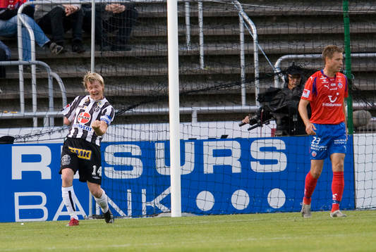 Håkan Söderstjerna, Landskrona, jubel och Erik Wahlstedt,