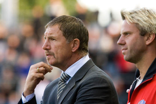 Stuart Baxter och Hans Eklund, tränare, Helsingborg