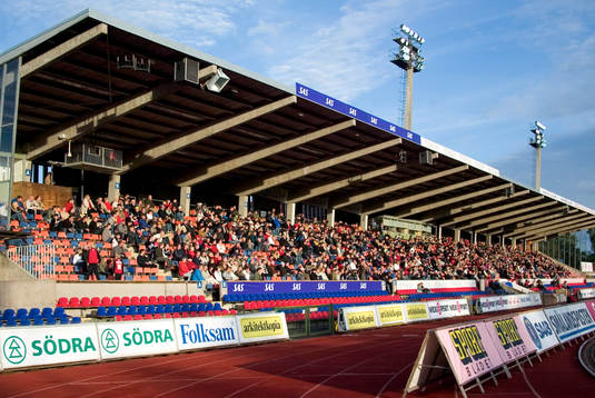 Värendsvallen, arena, stadion, läktare