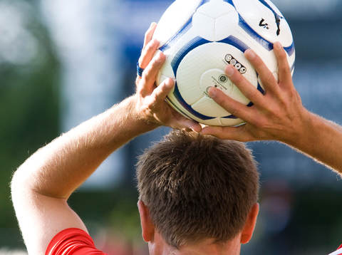 Fotboll, Inkast