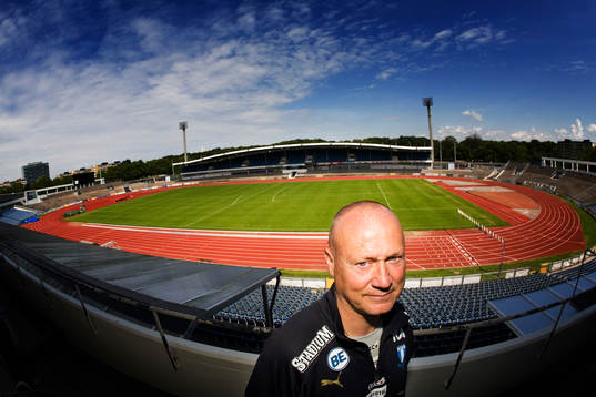 Fotboll, Allsvenskan Malmö FF, tränare Sören Åkeby