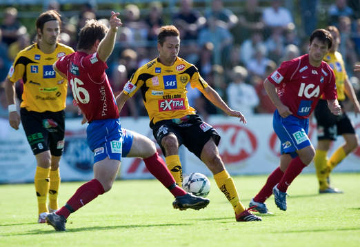 Mjällby - Öster: Marcelo Sarvas, Mjällby, Tyler Hughes,
