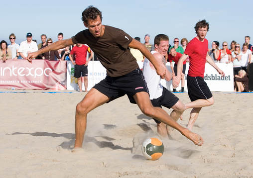Fotboll, Beach soccer, Ovesholm with Friends - Åshöjdens
